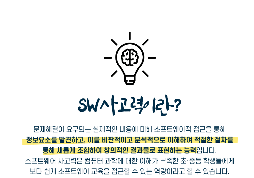 [중등1-3] 제8회 SW사고력 올림피아드 준비반